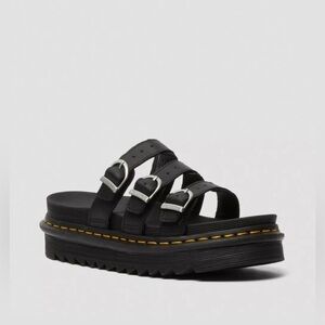 Dr. Martens Blaire Leather Slide Sandals